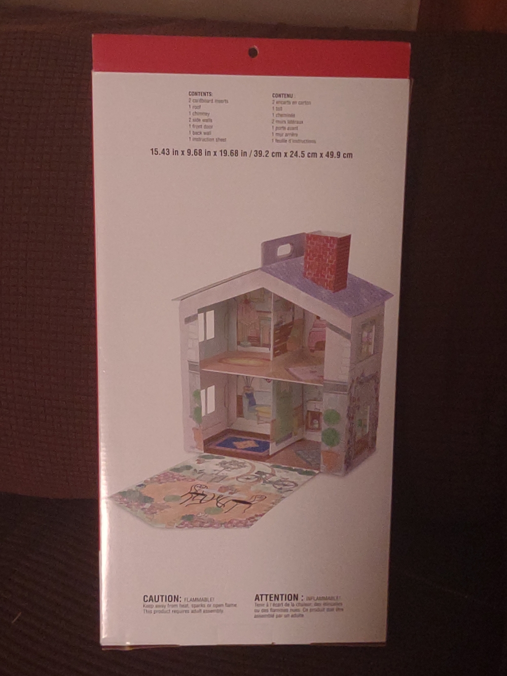 Mini Color-In Doll House - Picture 2 of 2